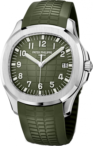 Patek Philippe Aquanaut white gold Jumbo 5168G-010 watch replica